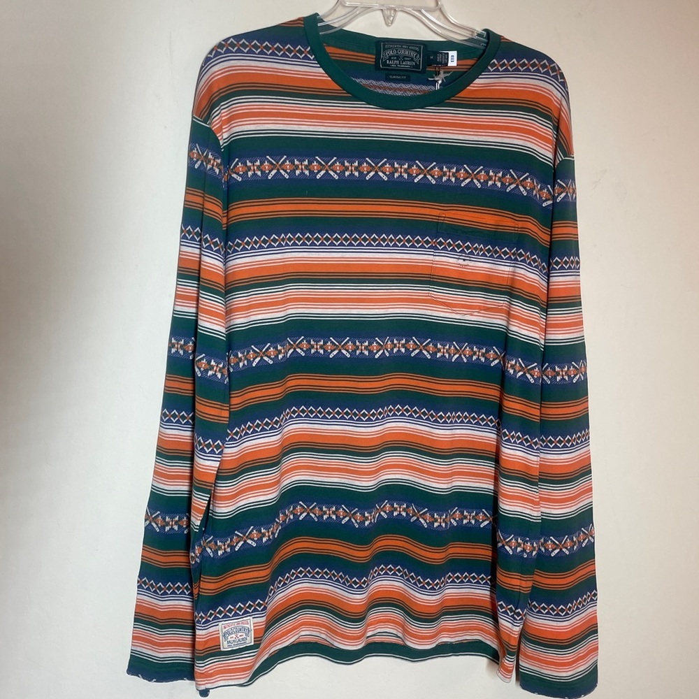 Polo Ralph Lauren Polo Country Southwestern Sportsman Aztec Shirt Medium